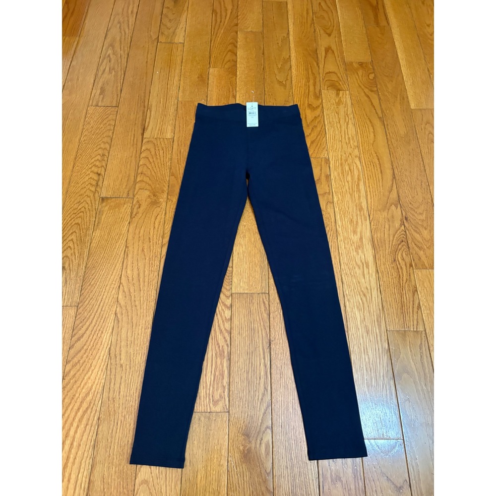 LOFT Outlet Womens Navy Blue High Waisted Stretch Cotton Leggings XS NWT